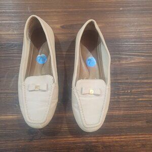 Nautica Leather Loafers with Bow Detail